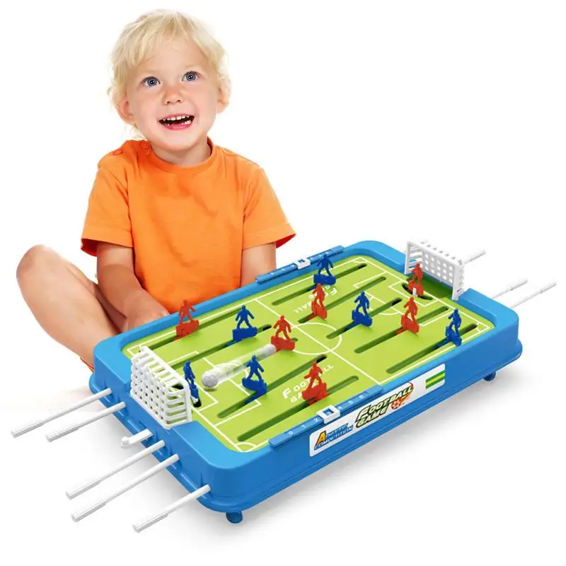 

Mini Foosball Table Tabletop Football Game Toy Interactive Tabletop Football Toys Competition Games For Kids & Adults In Office
