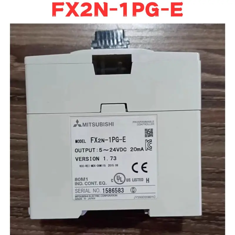 Б/у Φ FX2N-1PG-E FX2N 1PG E модуль протестирован