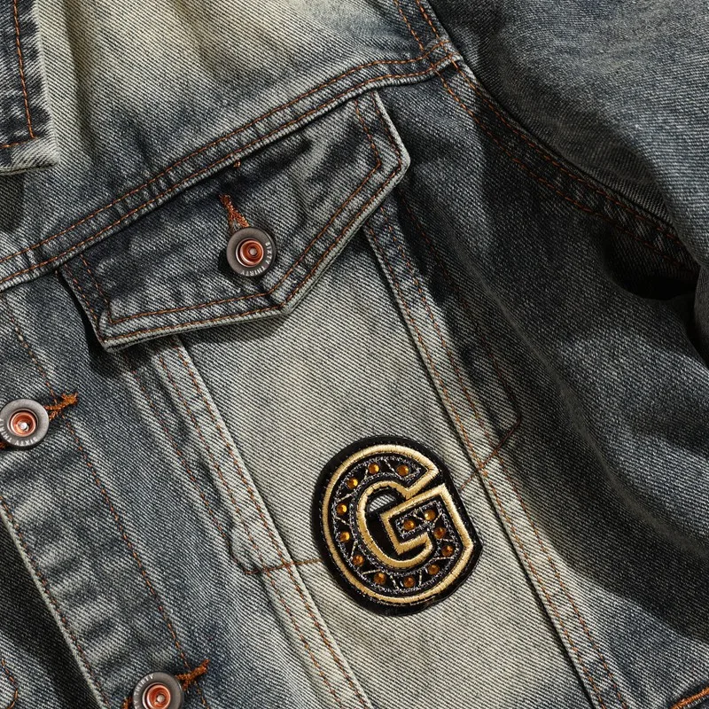 Куртка мужская джинсовая