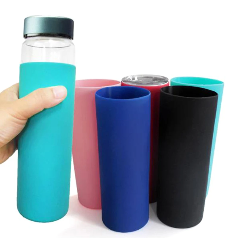 

Sublimation Tumblers Silicone Bands Sleeve for 20 Oz Skinny Straight Blanks Cups with Transfer Tapes,Press Machine