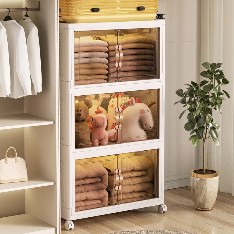 Контейнеры для хранения с крышками складной ящик напольные бытовые многослойные