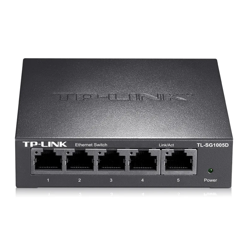 Гигабитный коммутатор TP-Link TL-SG1005D 5-портовый сетевой кабель разделитель кабеля