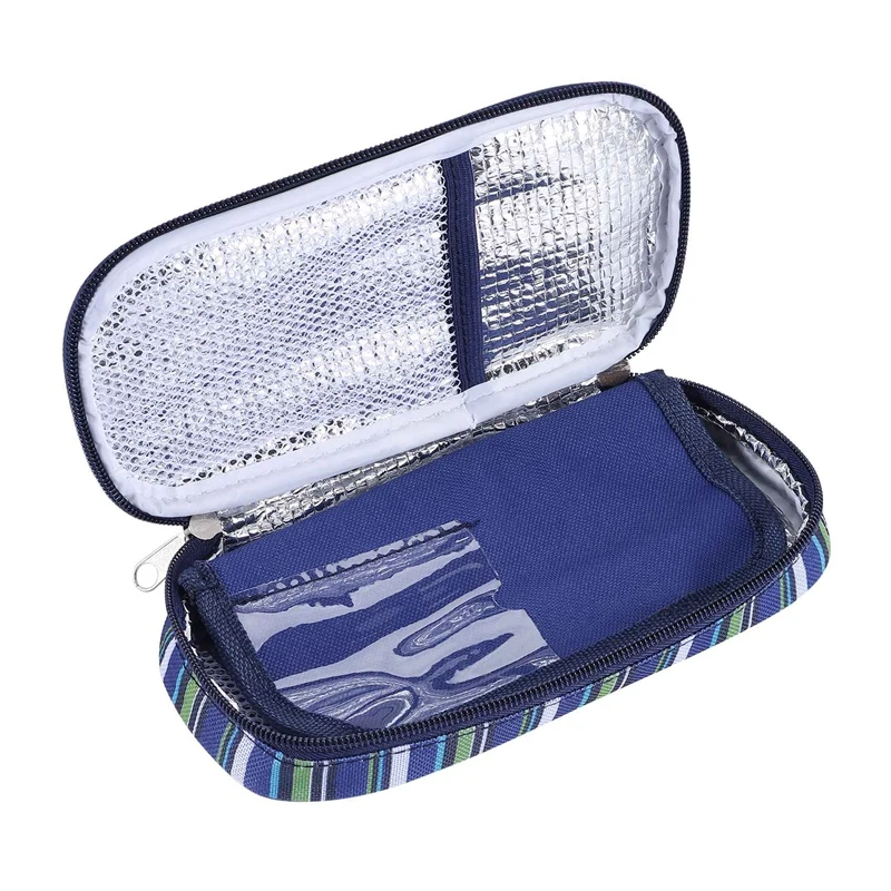 

Insulin Cooler Travel Case Diabetic Medication Organizer Medicals Cooler Bag Waterproof And Insulation Liner