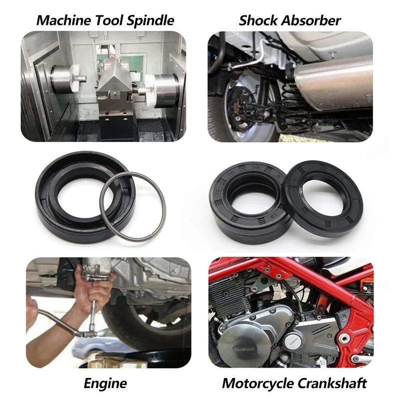 2/5/10 шт. ID12 мм NBR сальники TC-12*18/19/20/21/22/23/24/25/26/28/30/32/35*4/5/6/7/8/10 нитриловая резиновая