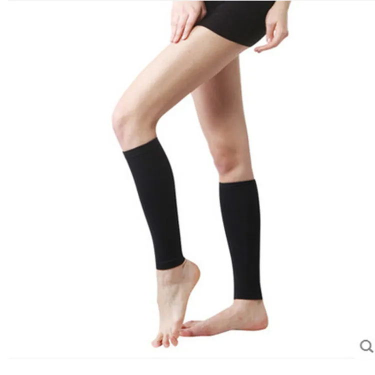 Cross border calf sock sleeves with high elasticity compression and shaping exercise protection,calf pressure socks