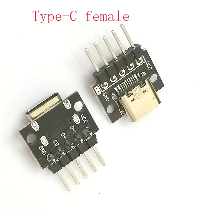 Вертикальное гнездовое сиденье USB 3 1 с разъемом PCB двусторонняя положительная и