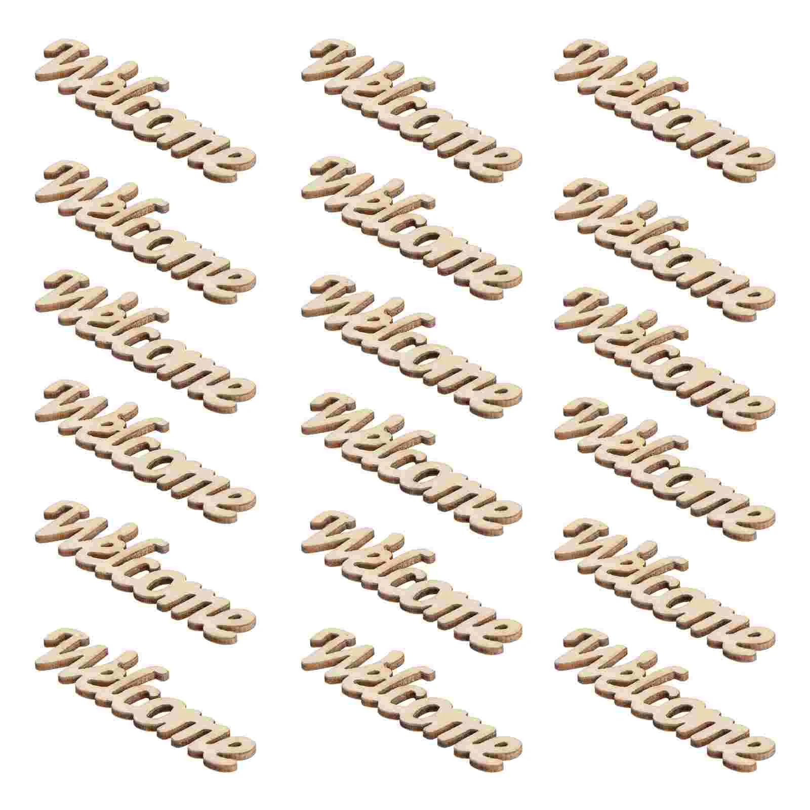 

15pcs Welcome Piece Decor Prop Piece for Wedding Party Home Gathering