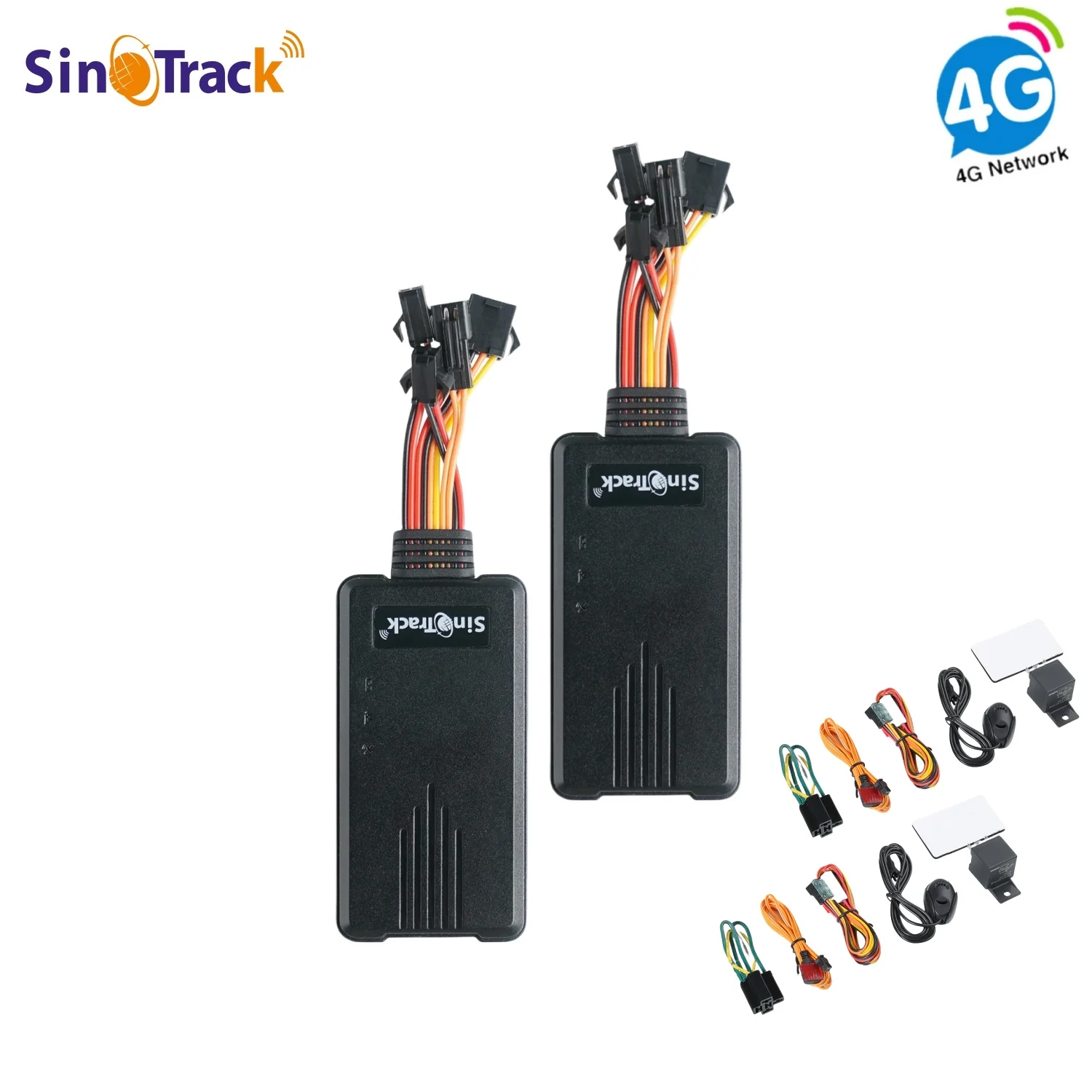 

SinoTrack 2 шт. ST-906L 4G GPS трекер для автомобиля, грузовика, устройство слежения с отрезным безмасляным приложением, защита от кражи автомобиля