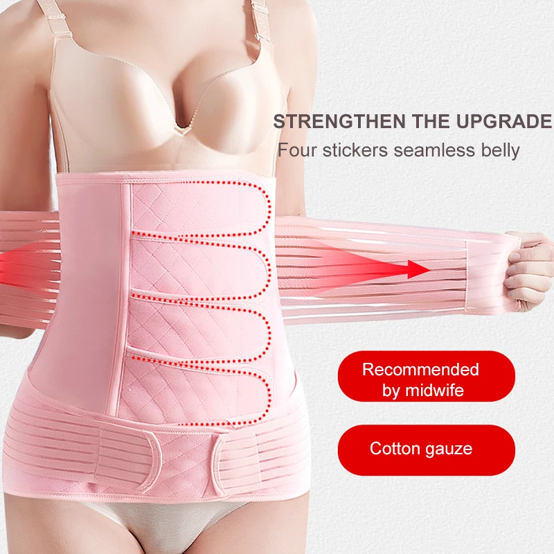 Maternity Postpartum Belt Postpartum Girdles Women's Recovery Postnatal Body Shaper Compression Belt Slimming And Shaping Girdle
