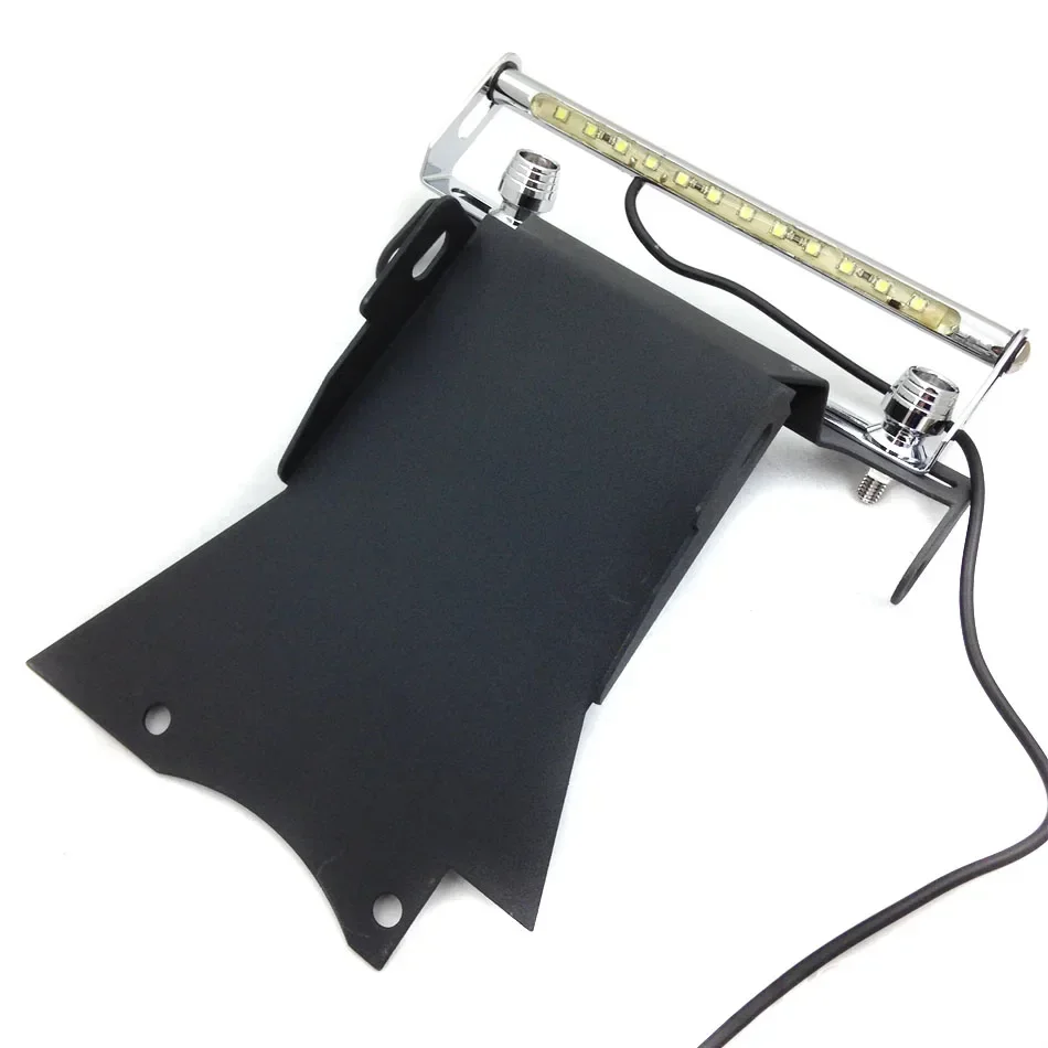 Светодиодный Fender Eliminator Tidy Tail с логотипом FZ6 для черных деталей мотоциклов Yamaha Fz6
