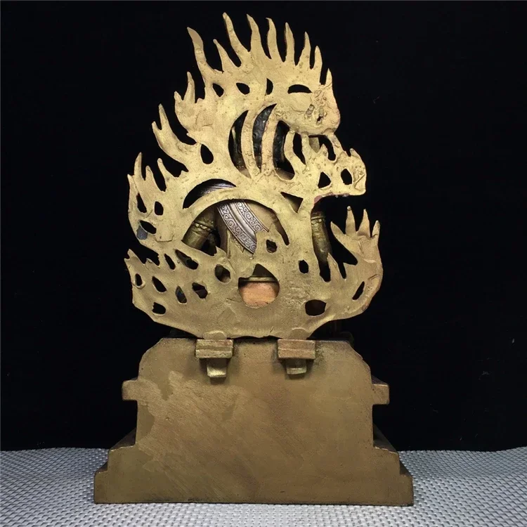 Китайский буддизм Бронзовая картина Япония Фудо Мио-о Статуя Будды Акаланэты