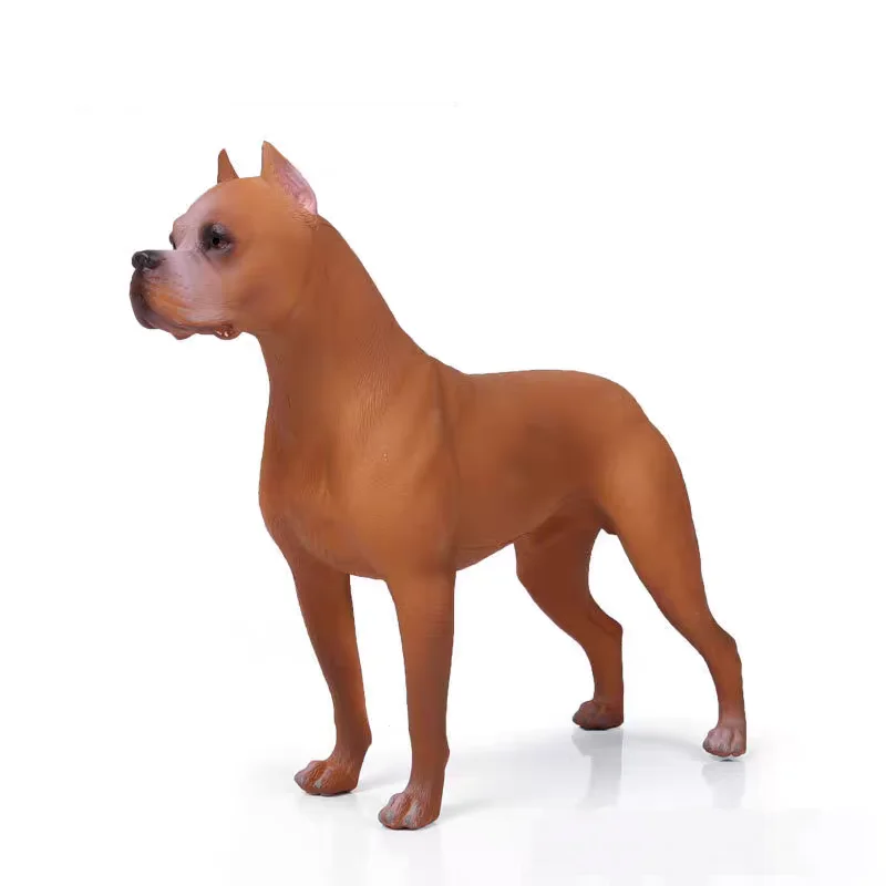 Моделирование Dogo серебристо модель собаки настольное украшение домашнее щенок