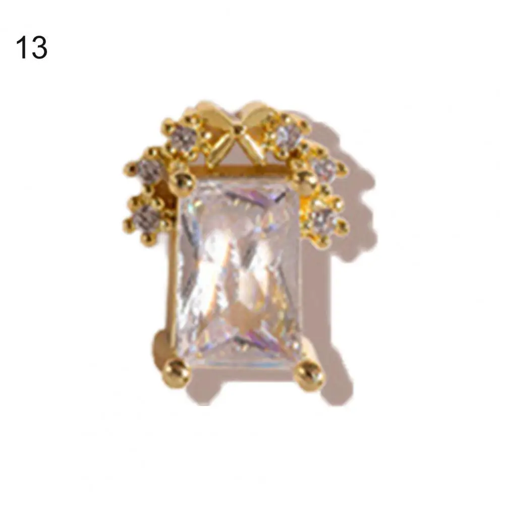 

Delicate Portable Shiny Bow Rhinestones Manicure Starfish Jewelry for Home Nail Art Accessories Nail Rhinestone Jewelry