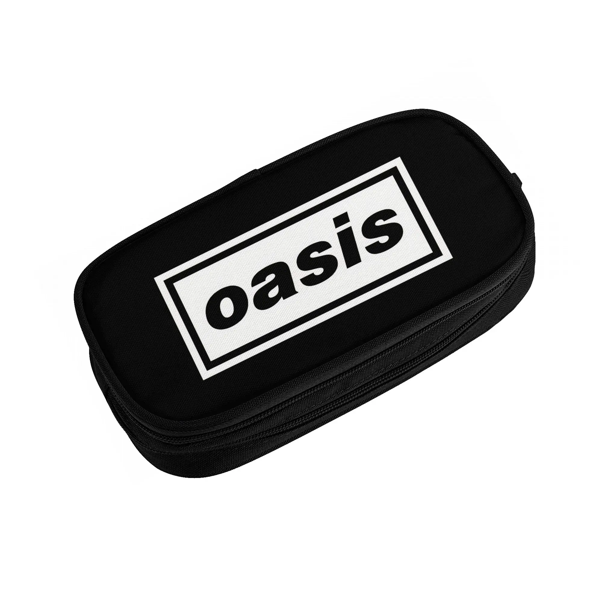 Фото Пенал для мальчиков и девочек British Music Definitely Maybe O-Oasis, большая сумка-коробка для ручек, школьные принадлежности №2