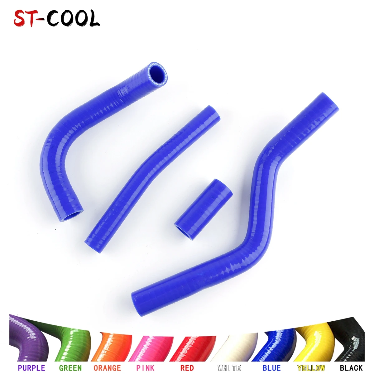 Для Suzuki RM125 1991 RM 125 комплект 2-тактных шлангов радиатора силиконовые трубки 4 шт. 10