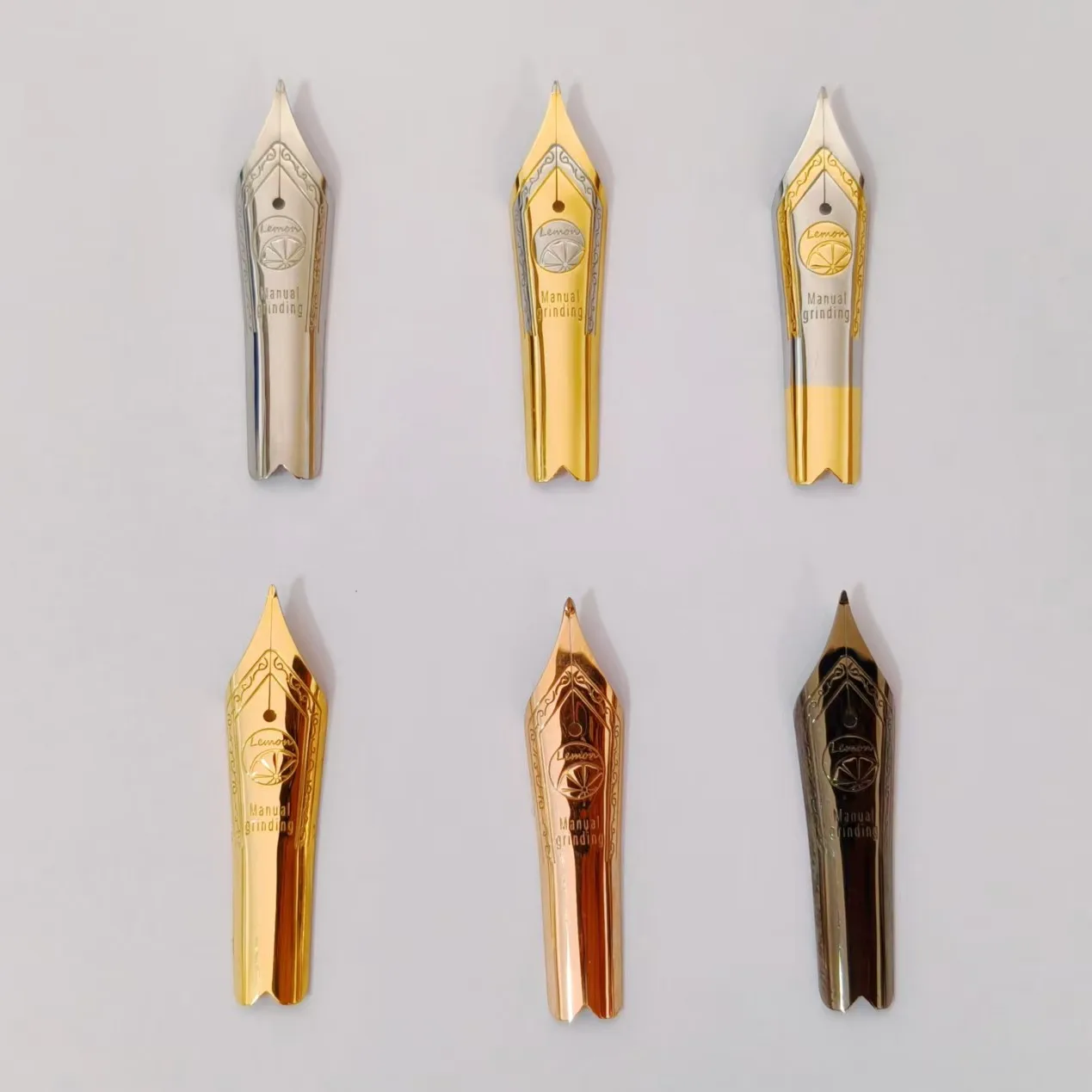 Фото Сменный перо-наконечник Lemon No.6 Blade Long Knife, изготовленный на заказ, для каллиграфии, для перьевых ручек Jinhao Majohn Lemon №3
