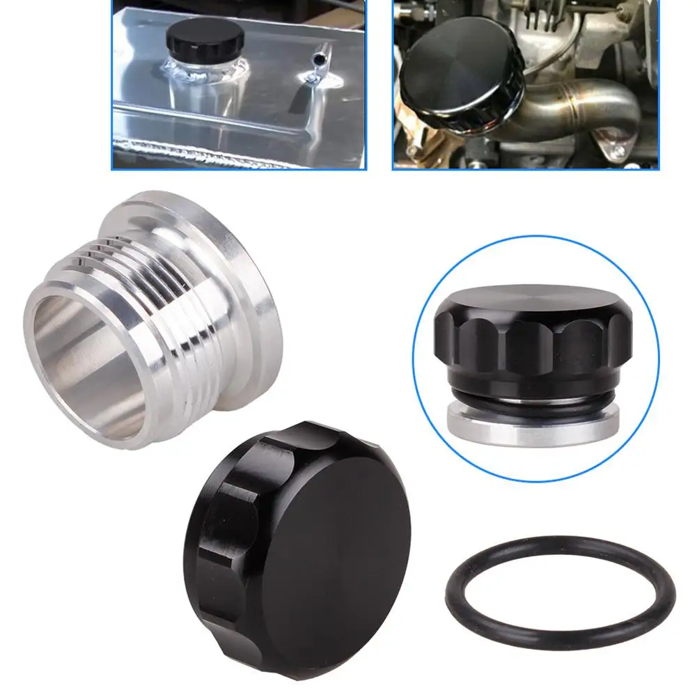 

Aluminum Alloy Car Welding Filler Neck Cap Water Tank Cover Kettle Oil Fuel Tank Cover Modification Accessories