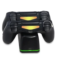 dual controller charger charging station dual usb charger charging stand dock for playstation 4 controller ps4 slim pro