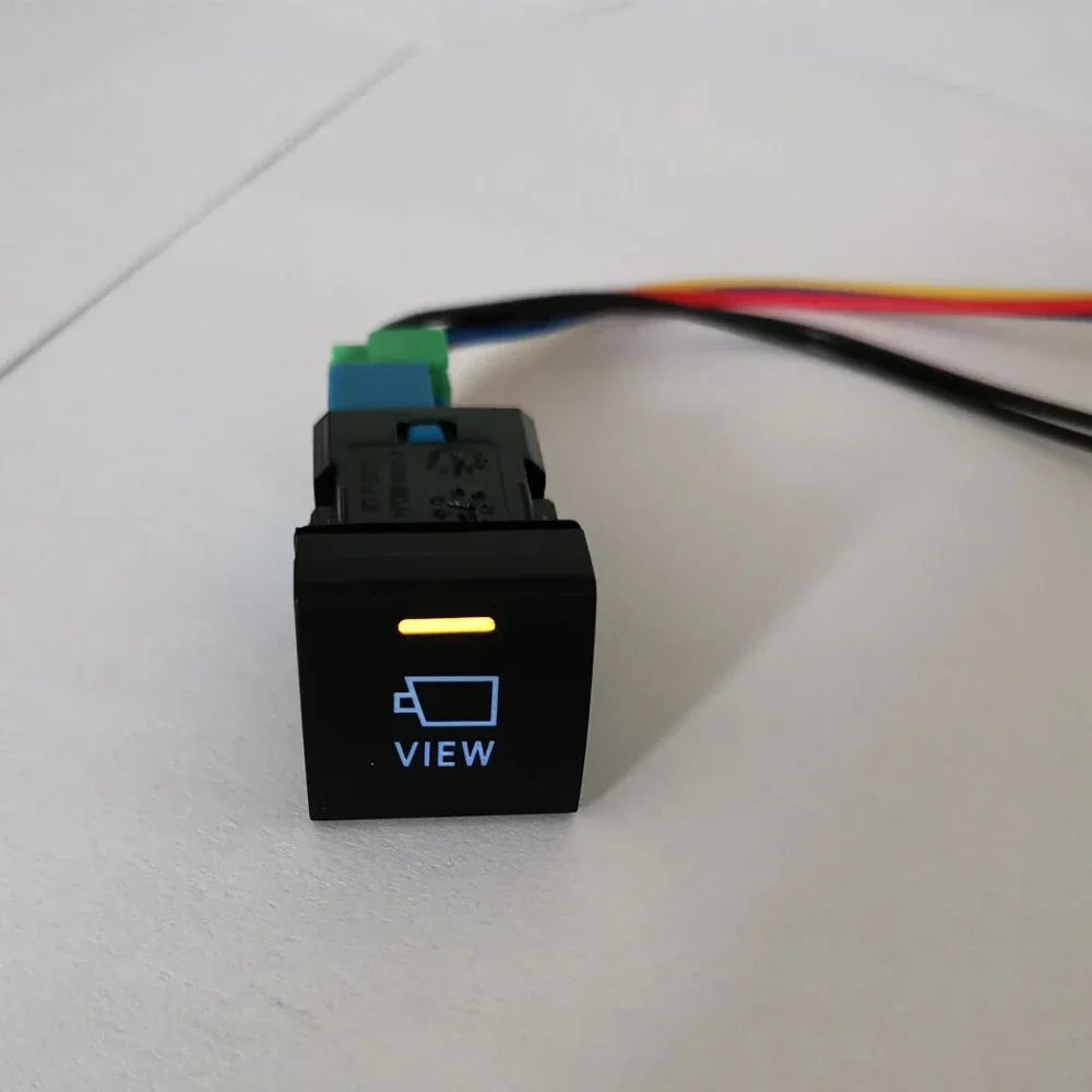 

1 шт. для Toyota Camry V70 2018 Rav4 Corolla Altis 2019 prado 150 2020 автомобильный светодиодный светильник BSM камера вид на зеркало заднего вида кнопка переключения