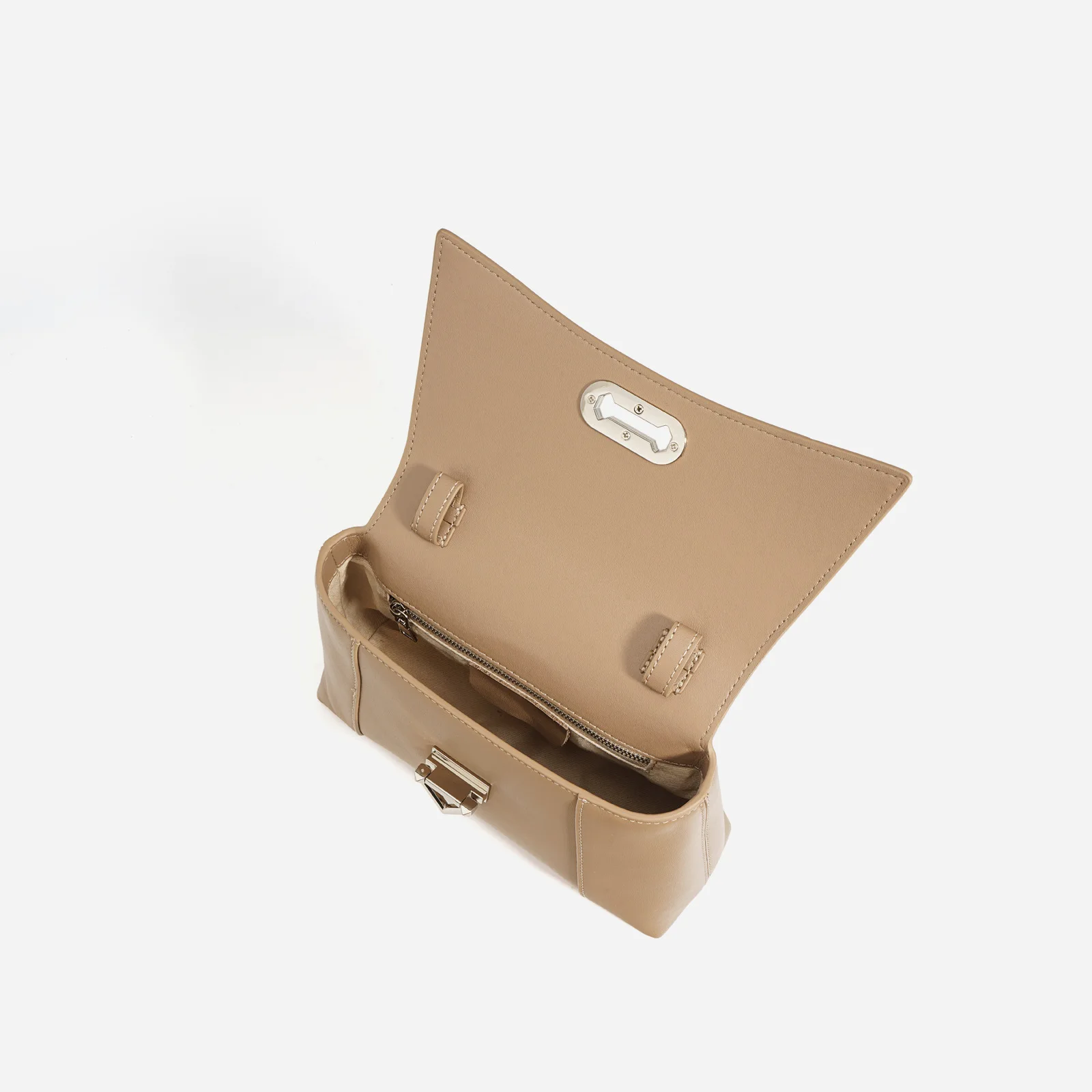 Fashionable Genuine Leather Shoulder Bags for women with Buckle, Versatile Crossbody Bag Luxury saddle bag ladies handbags