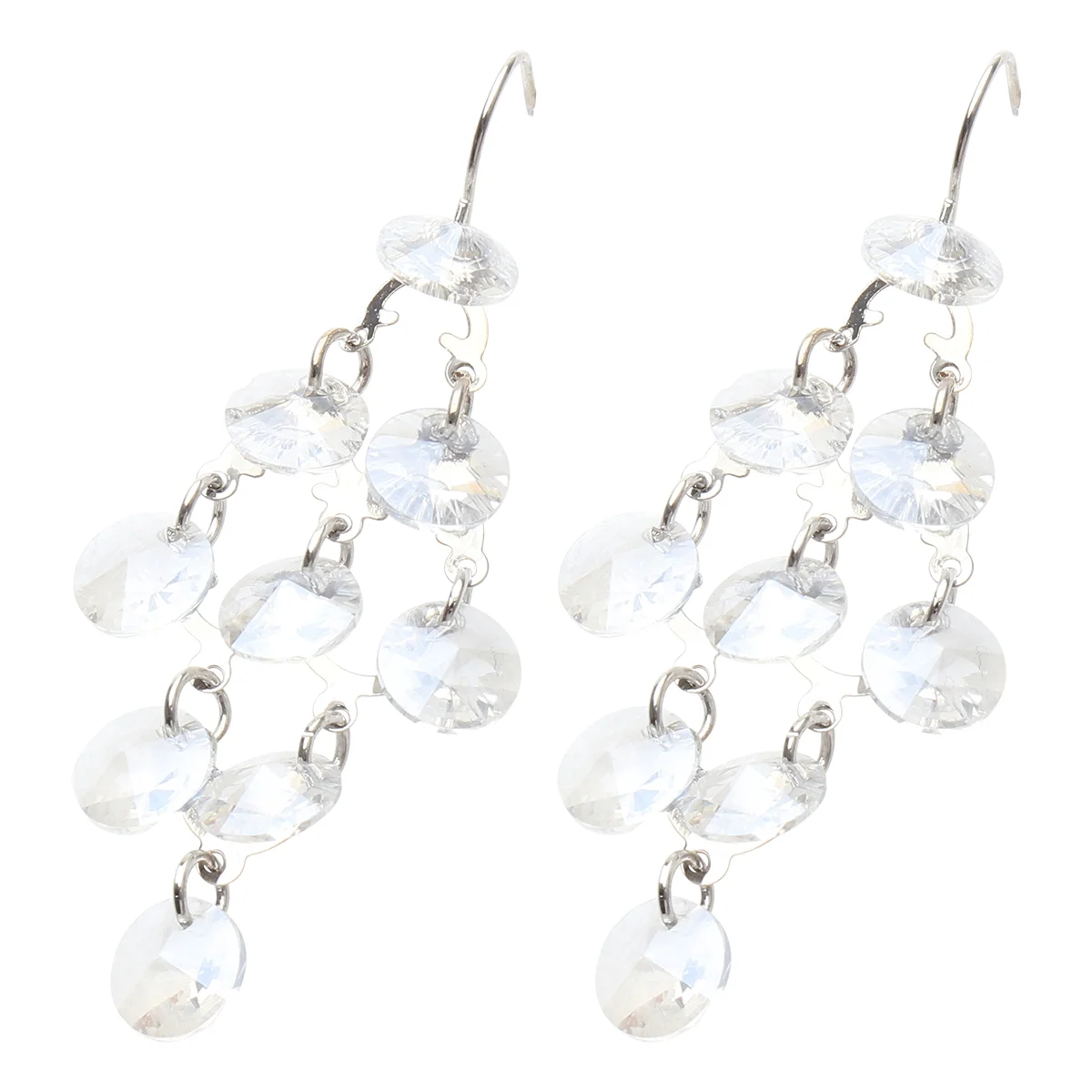 

1 Pair Dangling Earrings Chic Eardrop Earbob of Party Banquet