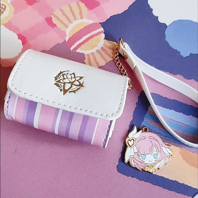 

Кожаный чехол Honkai Impact 3 Ego Elysia для Airpods1 2 Airpods Pro, универсальный защитный чехол для наушников, чехол для наушников