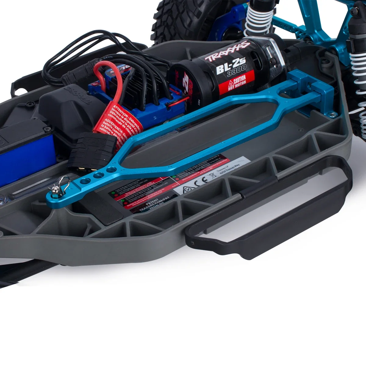 Алюминиевый комплект батарей с ЧПУ увеличенной емкости для Traxxas BL-2S Slash 4x4 4WD