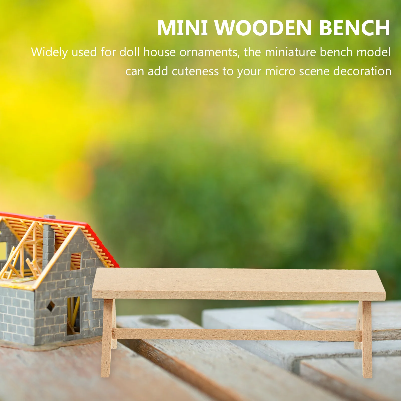 Рисунок 2 - Миниатюрная скамейка для дома