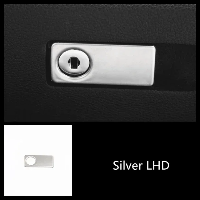 

Нержавеющая сталь второй пилот перчаточный ящик с блестками декоративная накладка внутренняя отделка для Mercedes Benz W212 W204 X204 W218 GLK CLS C E Class