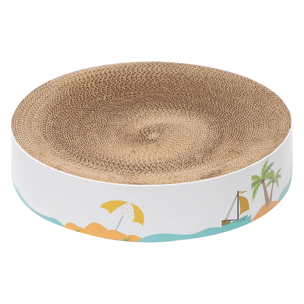 

Cat Scratchboard Bed Cat Scratch Pets Toys Cat Scratcher Box Kitten Scratch Pad Carpet Squeegee Side Pad Kitten Scratch Board