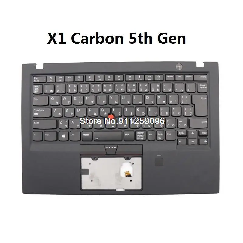 

Японский Подставка для рук JP JA и клавиатура для Lenovo Thinkpad X1 Carbon 5-го поколения 01LX520 01LX560 01HY051 01ER654, верхний корпус, новинка