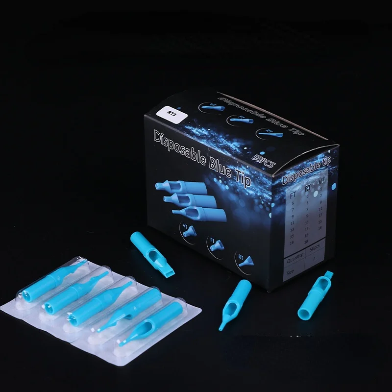 

50 шт., одноразовые насадки для тату-машинки, 3/5/7/9/11/13RT