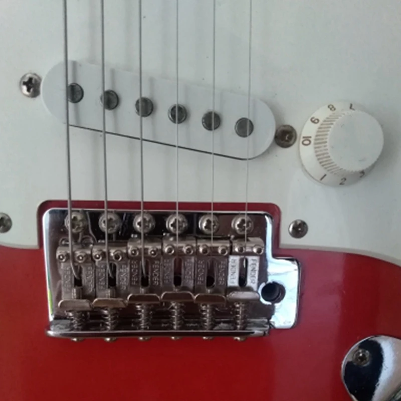 Седло для электрогитары Stratocaster Telecaster, 6 роликовых мостов (art.: 3920bb89fe764) - 3920bb89fe764