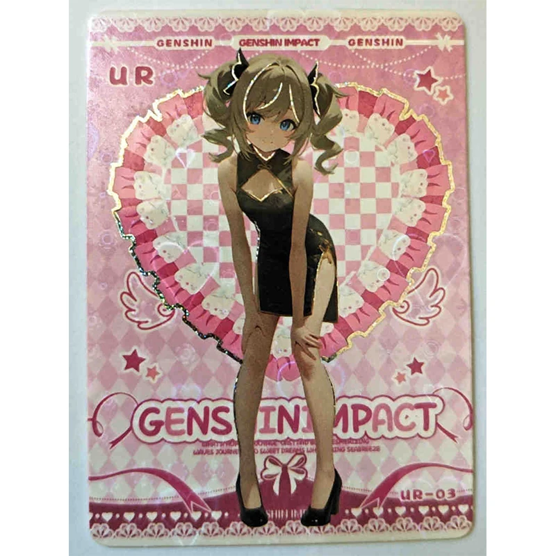 История богини Yae Miko keqing Raiden Shogun серия бронзирующие персонажи редкая коллекция