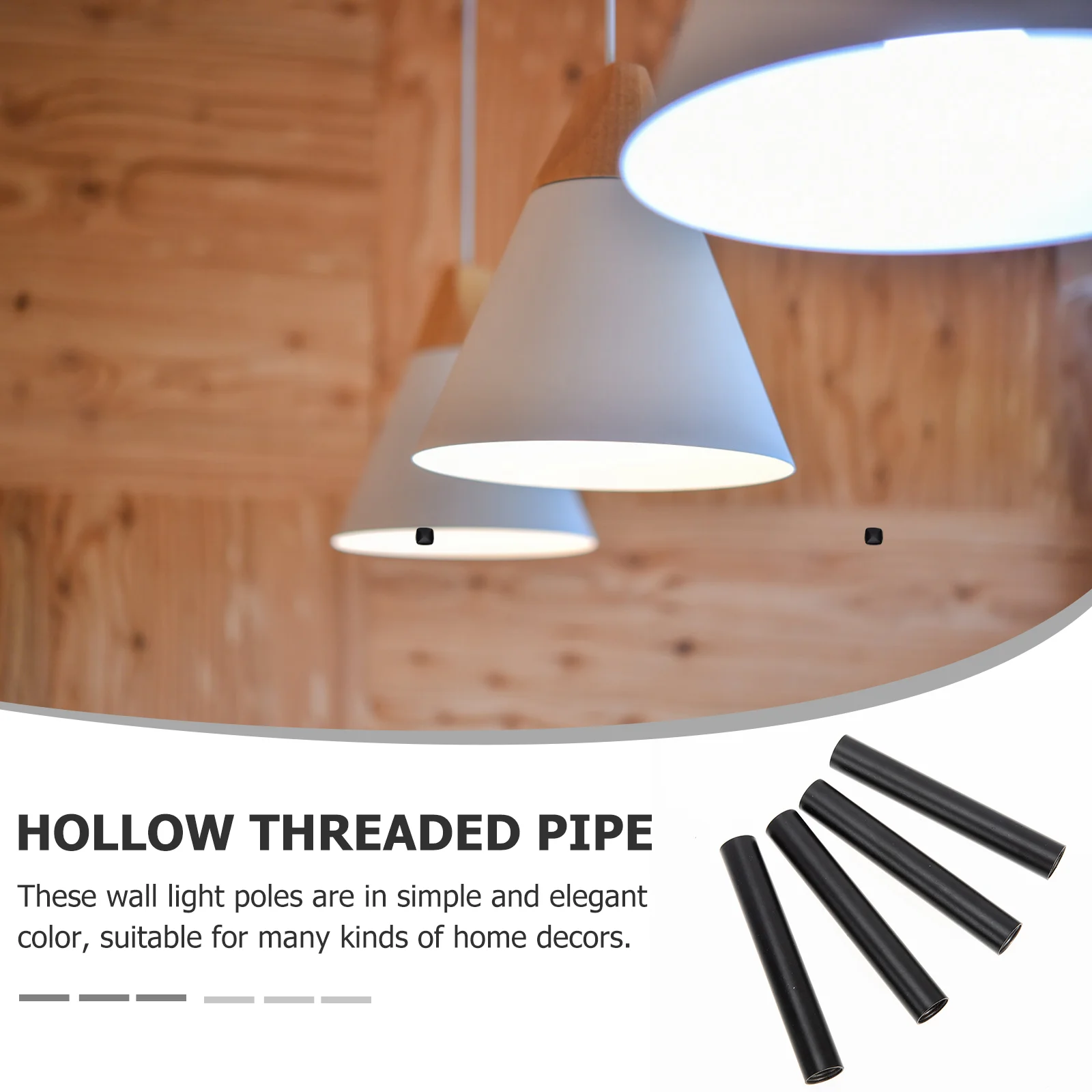 4 шт. шатун для люстры удлинитель трубки потолочный столб опора настенный