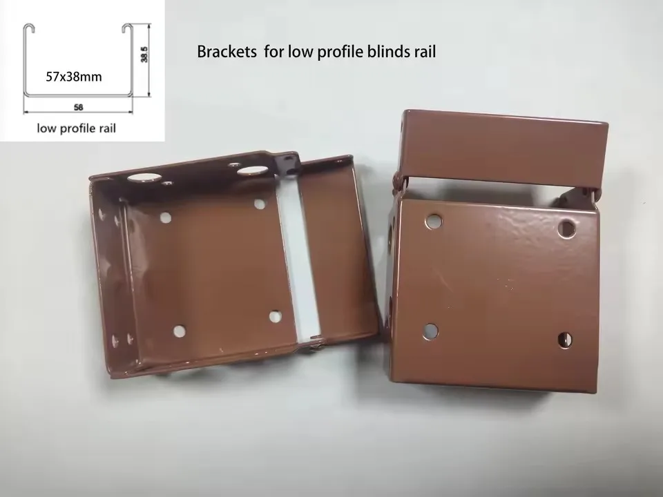 

Кронштейны для 2-дюймовых деревянных венецианских жалюзи, компоненты для деревянных жалюзи квадратного типа