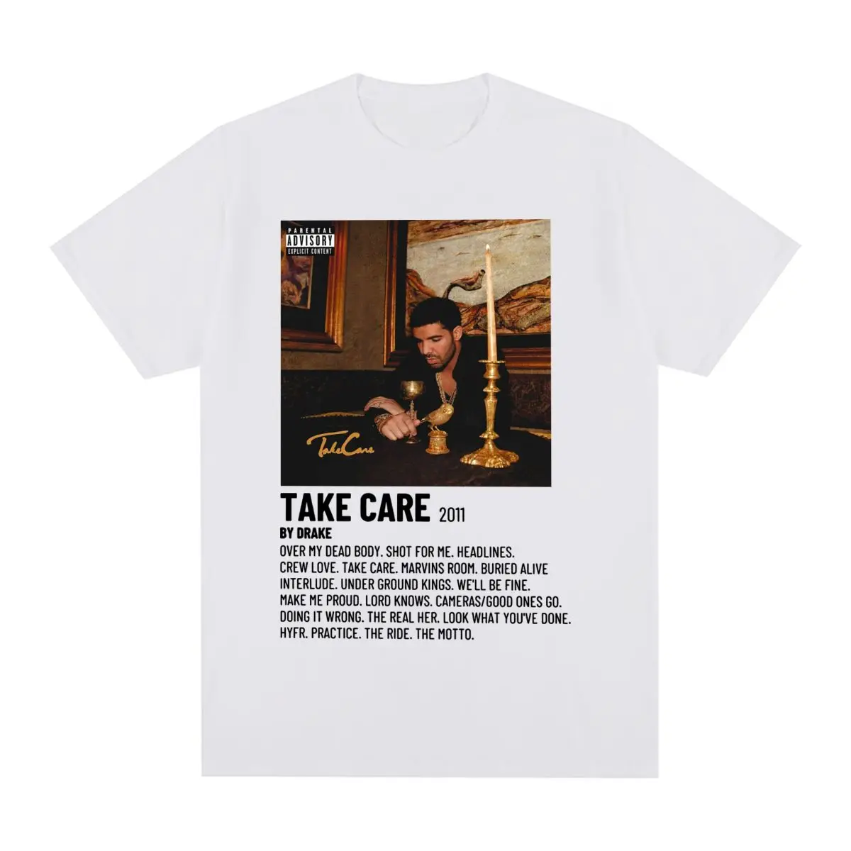 Футболка мужская хлопковая с графическим принтом модная винтажная уличная