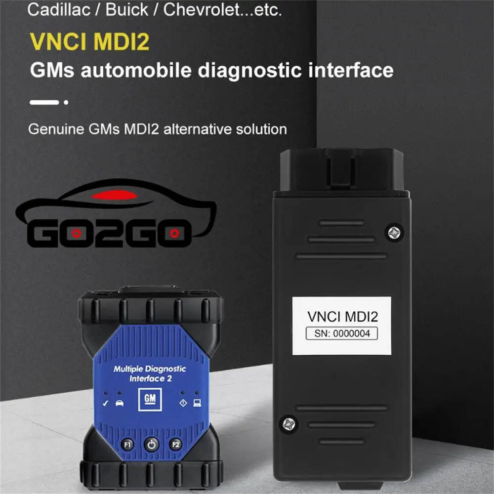 Диагностический интерфейс VNCI MDI2 для GMs поддержка CAN FD/DoIP совместимый с автономным