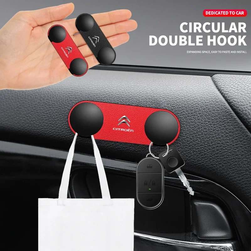Многоцелевые крючки для хранения автомобиля аксессуары салона Citroen C5 C1 C2 C6 C4L DS3 DS4