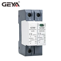 geya gsp9 2p ac spd 20ka 40ka ac275v ac385v 400v 440v house surge protector protection protective low voltage arrester device