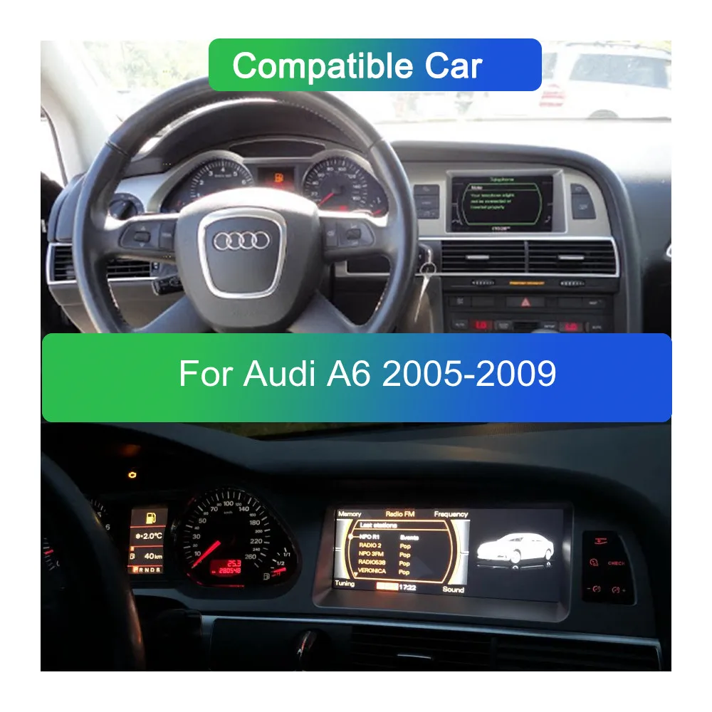 SilverStrong Android 11 автомобильный радиоприемник для Audi A6 C6 4f Q7 4L 2005 ~ 2015 MMI 2G базовый