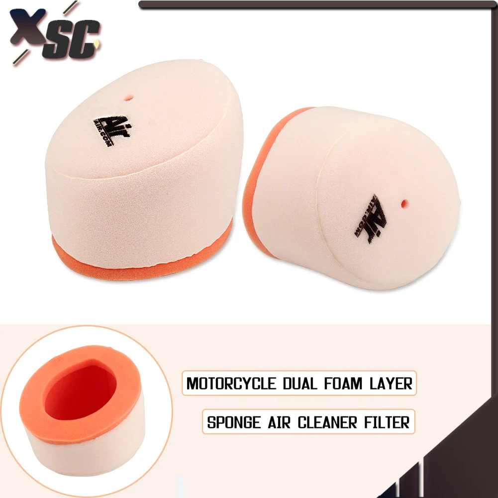 

Motorcycles Twin Air Foam Filters Air Filter For Kawasaki KX80 1991-2000 KX85 KX100 1995-2020 KX 85 100 Motorcycle Accessories