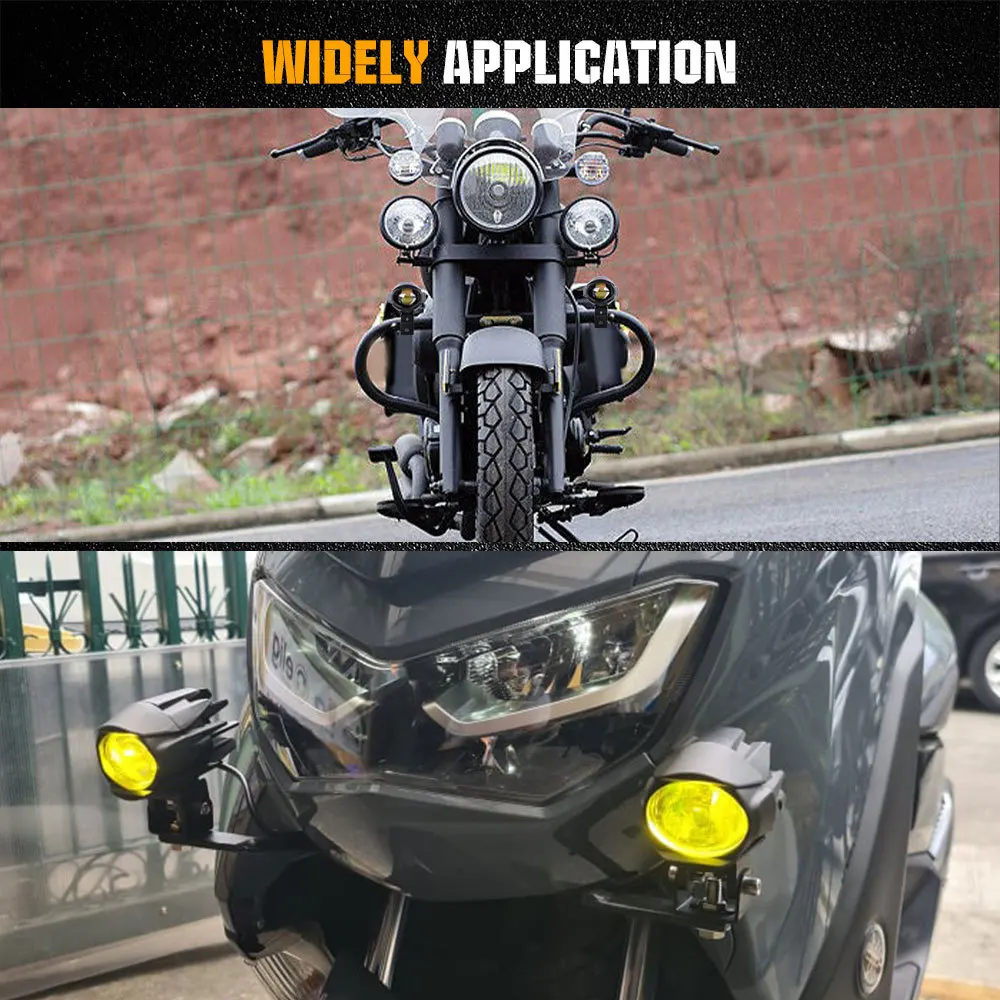 3-дюймовый мотоциклетный противотуманный фонарь яркая лампа для бездорожья