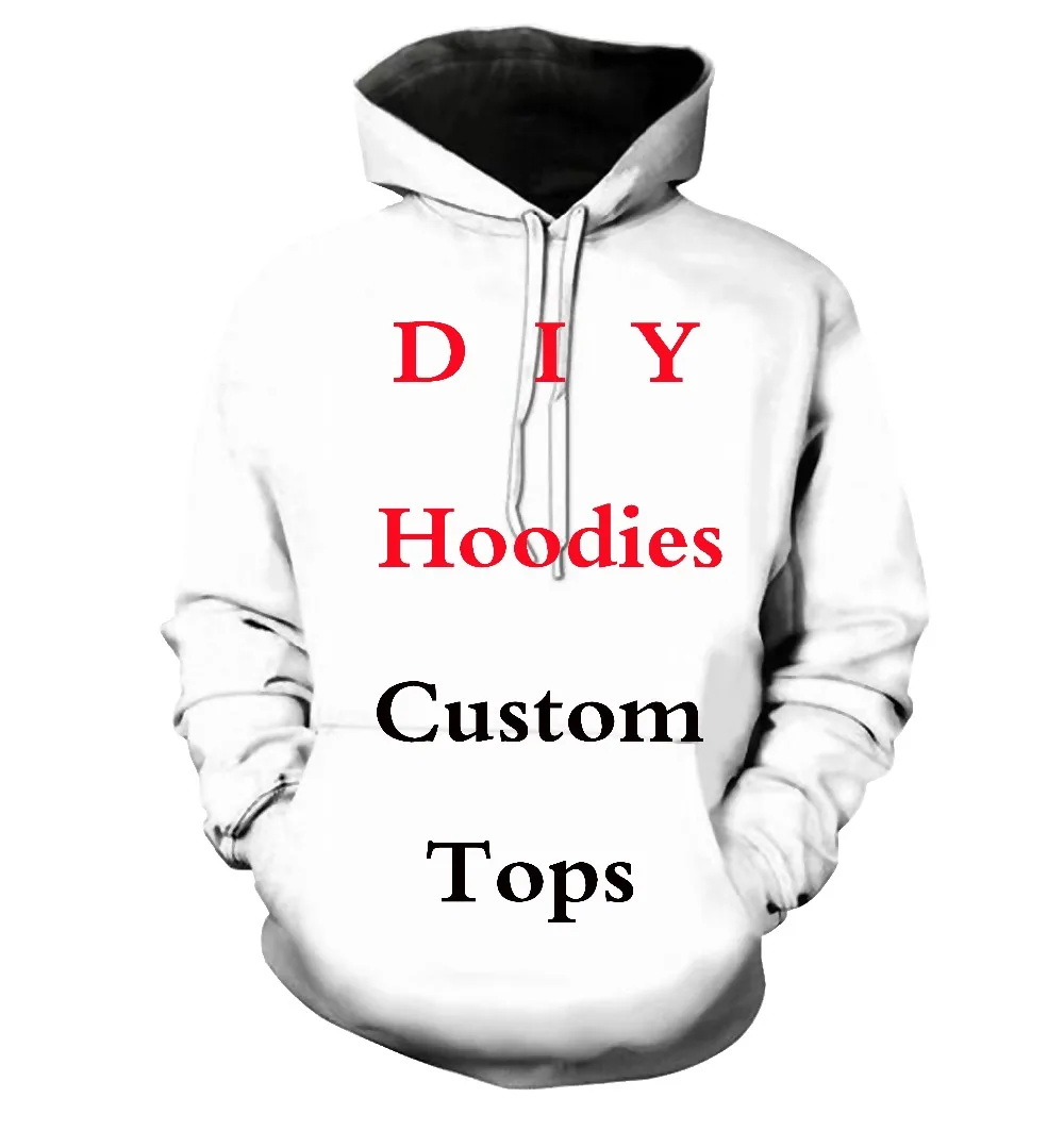 

DIY 3D Print Custom Design Mens Womens Fashion Sweatshirt Hoodies Drop Shipping Wholesalers Suppliers For Drop Shipper