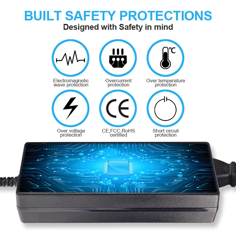 Регулируемый адаптер питания переменный ток 220 В в постоянный 3 5 9 12 24 2 А