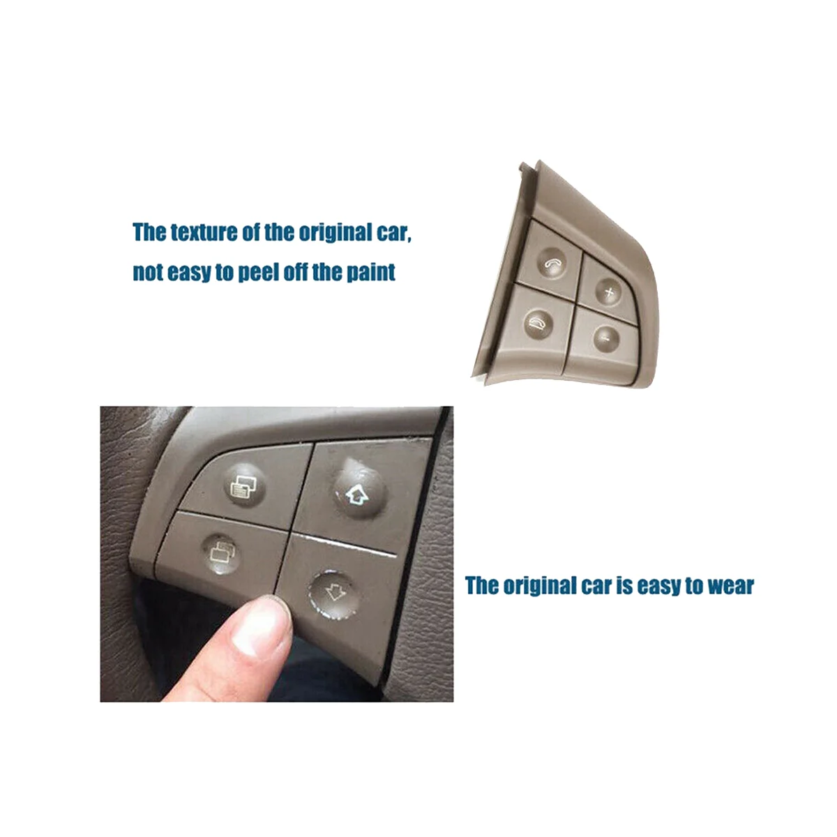 Переключатель рулевого колеса многофункциональный переключатель серого цвета