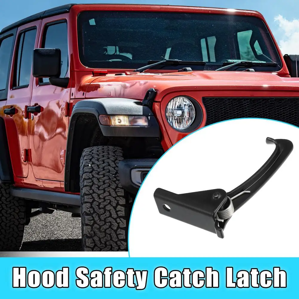 

Car Hood Look Hook Replacement 55395654AA Safety Lock Parts Compatible For J eep Jk Modified Accessories