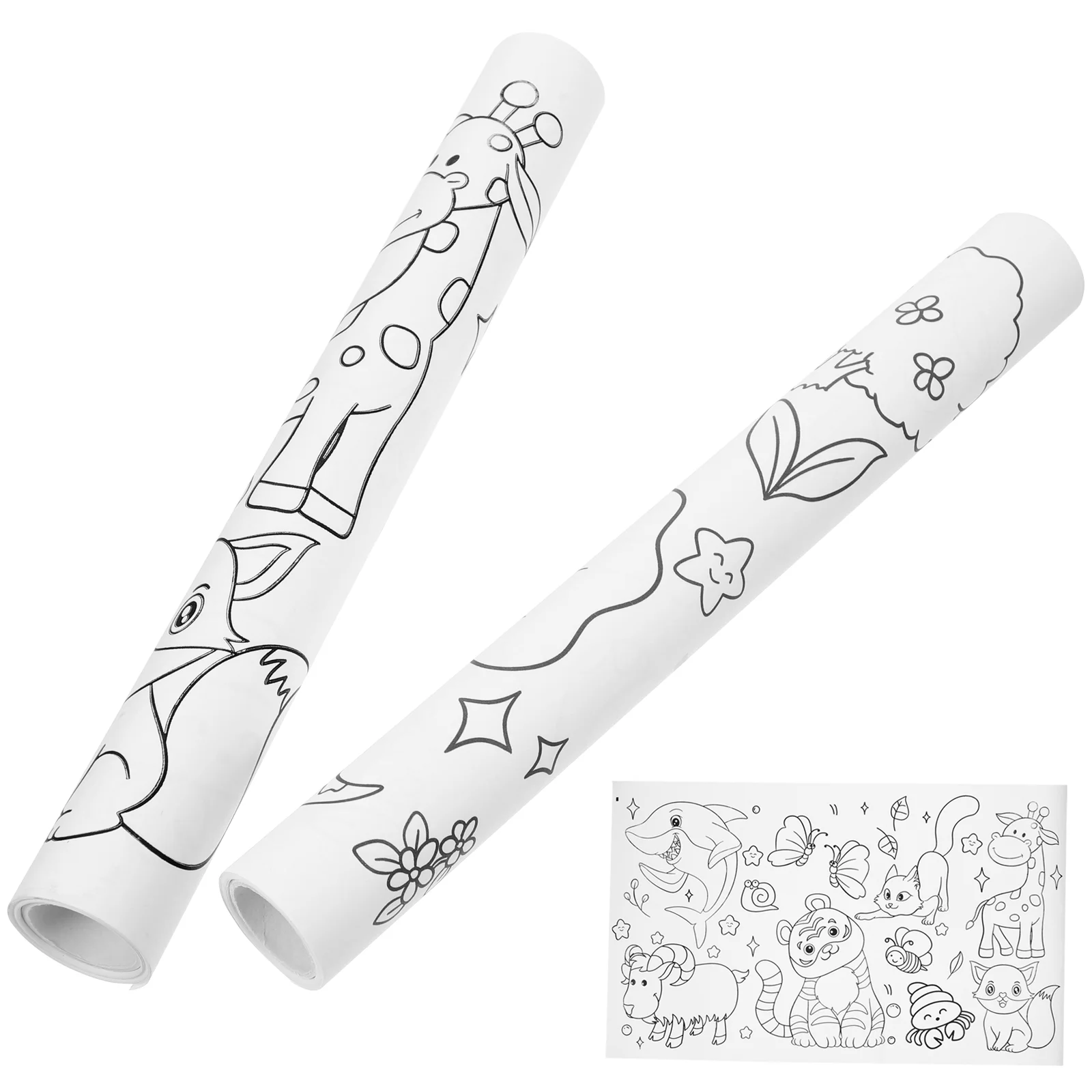 

Детский граффити прокрутка бумага акварель дети цветная живопись плакат поставка стены практичный большой