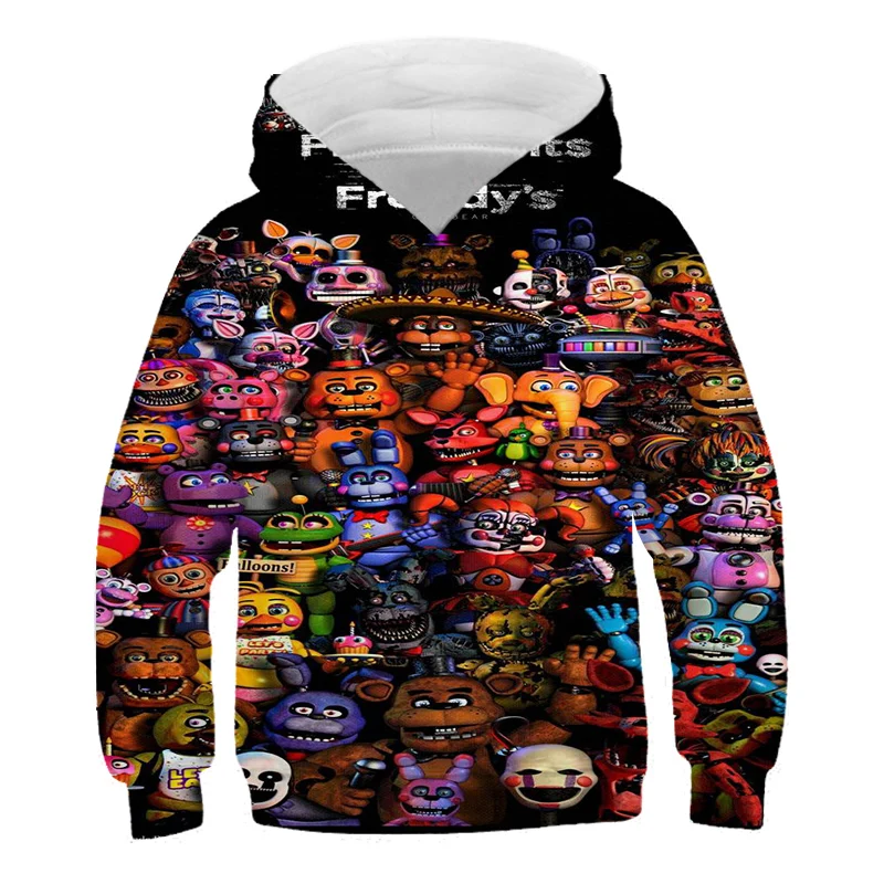 

2022 New Boys And Girls Comfortable Sweater 3D Printing Cute Childlike Children's JacketHoodie Children's Clothing 4-14T