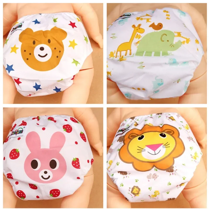 

25 шт./партия, Детские многоразовые подгузники из хлопка